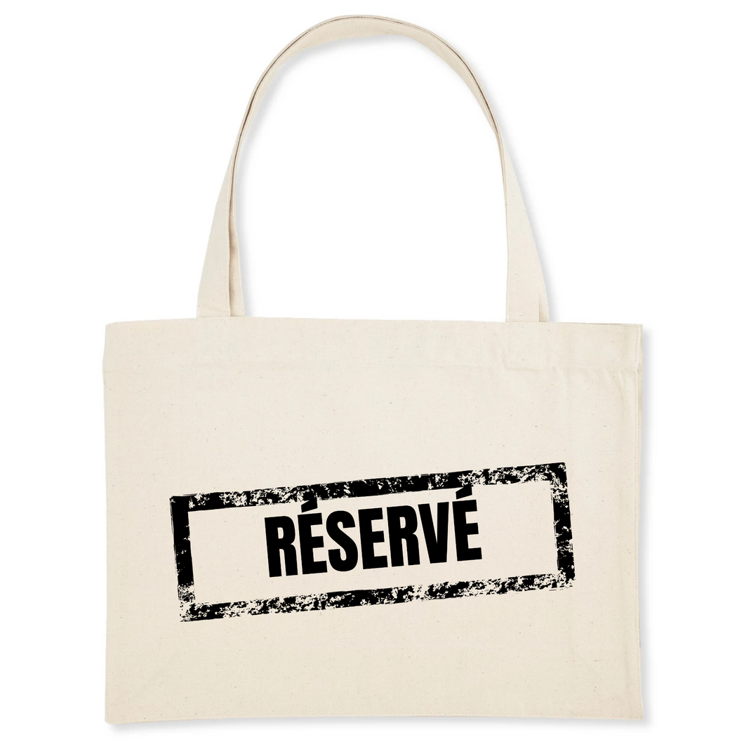 Ton Sac shopping Bio Réservé